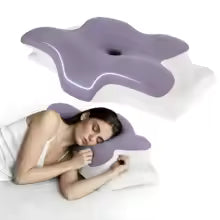 Cervical Memory Foam Pillow – Orthopedic Neck Support for Pain-Free Sleep